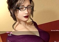 Mommy's pleasure in a roleplay gameplay session