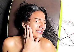 Naive New Chick Candy is From Painful Arse Fucking During Extreme Casting