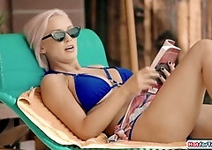 Huge tits shemale Eva Maxim fucks busty neighbor Kenzie Taylor