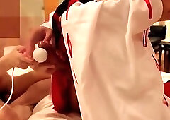 Amateur japanese CD cosplay