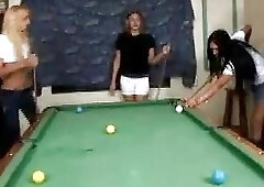 Loser dared to suck a group of shemales