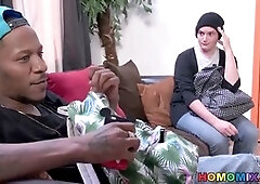 Watch jessy take A Large black cock