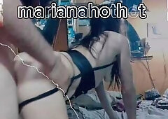 Marianahothot Argentina cogida en cuatro