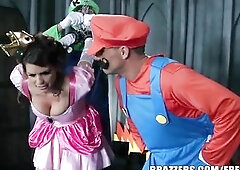 Brazzers - Mario and Luigi parody double stuff