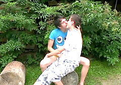 Flowerbed Frolics with Blava's Bunch of Boys