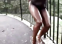 BLACK MUSCLED ANGEL FBB BODYBUILDER Lupus23.