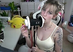 Will U Let A Gal With Braces Lick Your Ears ❤️ Tingles and Relaxing ASMR