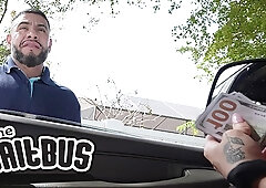 Handsome Nico Bear Cashes In To Dominate Aaron Perezs Twink Body In Hot Bus Encounter