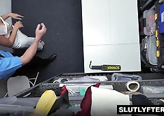 Officer caught Luxe La Foxe stealing dildos