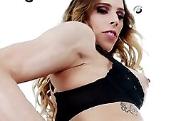 Interracial anal with hottie TS Casey and Sean Michaels