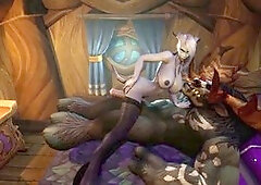 Naughty red riding hoof continues her adventures in the tails of Azeroth series