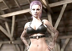 Gargle, massive cock anal, anal slut training