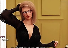 Satisfied sultry babe enjoys deep-throat action