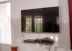 Couple debauch their straight neighbour into without condoms triple nextdoorbuddies