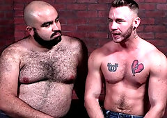 Bear Back: Brunette Mac Savage feels up to blowjob
