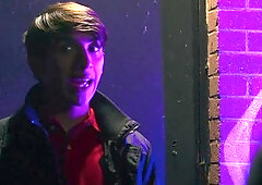 Men: Sucking Vigilante's Big Cock as Thanks