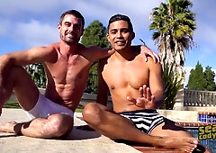 SeanCody: Latin Daniel likes hard slamming