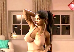 Let's play a visual novel featuring big boobs and a naughty mom