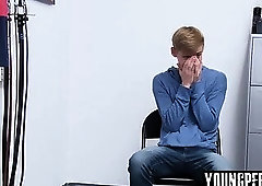 Straight perp detained and anal fucked by LP Officer