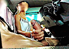 Public Bus Adventure: I Show My Hard Cock to a Sexy Cutie Lady...she Can't Re...