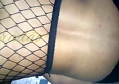 my black girl's ass nicely