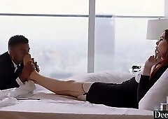 Deeper. Mistress Maitland teaches Kayden to control a sub