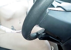 I got super sexually excited during the time that out running errands this day, so i decided to pull into the gas station and stretch out my constrict