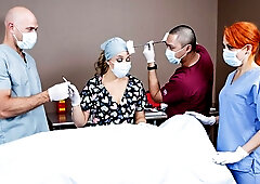 Beautiful glamorous blonde Alexis Monroe is enjoying hard penetration