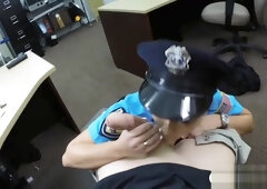 Ms police officer gives head and banged by nasty driver