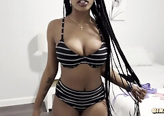 Big Titty Roomate Let Me Put In In Her After She Caught Me Spying On Her - Ggwiththewap With Gina Wap