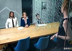 Annie King In Exxtra - Double Blowjob Dirt