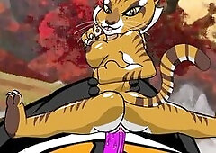 This the flash game of Kung fu panda but it's adults version