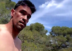 I got highly jumpy when i left my clothes on the woods. Bare in public