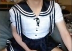 Fantasy Sissy Classmate Cums in a Minute!