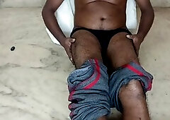 Savor my load in this epic at-home solo session with a huge cock