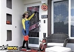 Where's Bruno's Dick? Inside A Pumpkin, Waiting For Evelin Stone