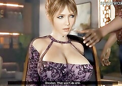 Cheating Wife Chloe letting her Spouse's BBC Boss to Stretch out Her Holes