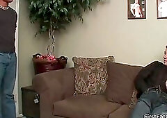 Nice black guy get shis very first big gay cock 1