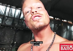 Bodo Bangs The Wet Cunt Of Raunchy Adrienne And Jizzes On Her Fat Old Tits