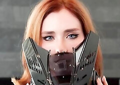 Cute Red-Haired Android Project QT Showed U Her Hidden Functions (RECOMMEND TO VIEW!)