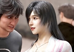 Lisa ready to take on a mountain of big black cocks in her gameplay session