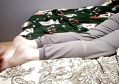 Polskie Porno Cum on youthful Bella's feet