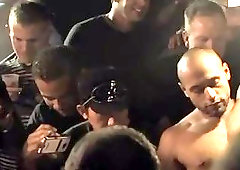 Stripshow Porn DP group-sex On Stage