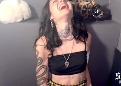 Snow Deville In I Play With My Tiny Pussy In The Toilets Of A Bar