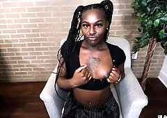 Kaali is quickly becoming one of the hottest debutantes of the summer. After showing off her wank game in her 1st solo just days agone, this babe'