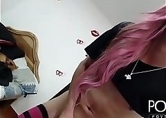 Redhead femboy hard dick cutie