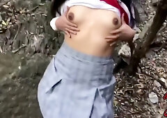 Colegiala Mexicana De Secundaria Publica Se Va De Pinta Para Ir A Coger Al Bosque