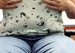 Secretly Playing at Work in someone Else's Office