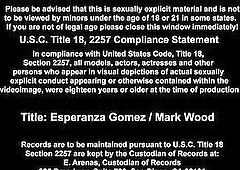 After sucking weenie and getting her vagina licked, Esperanza Gomez got banged in the kitchen