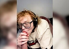 Trans Boyfriend Blows YOU and YOU Use His Swollen Snatch